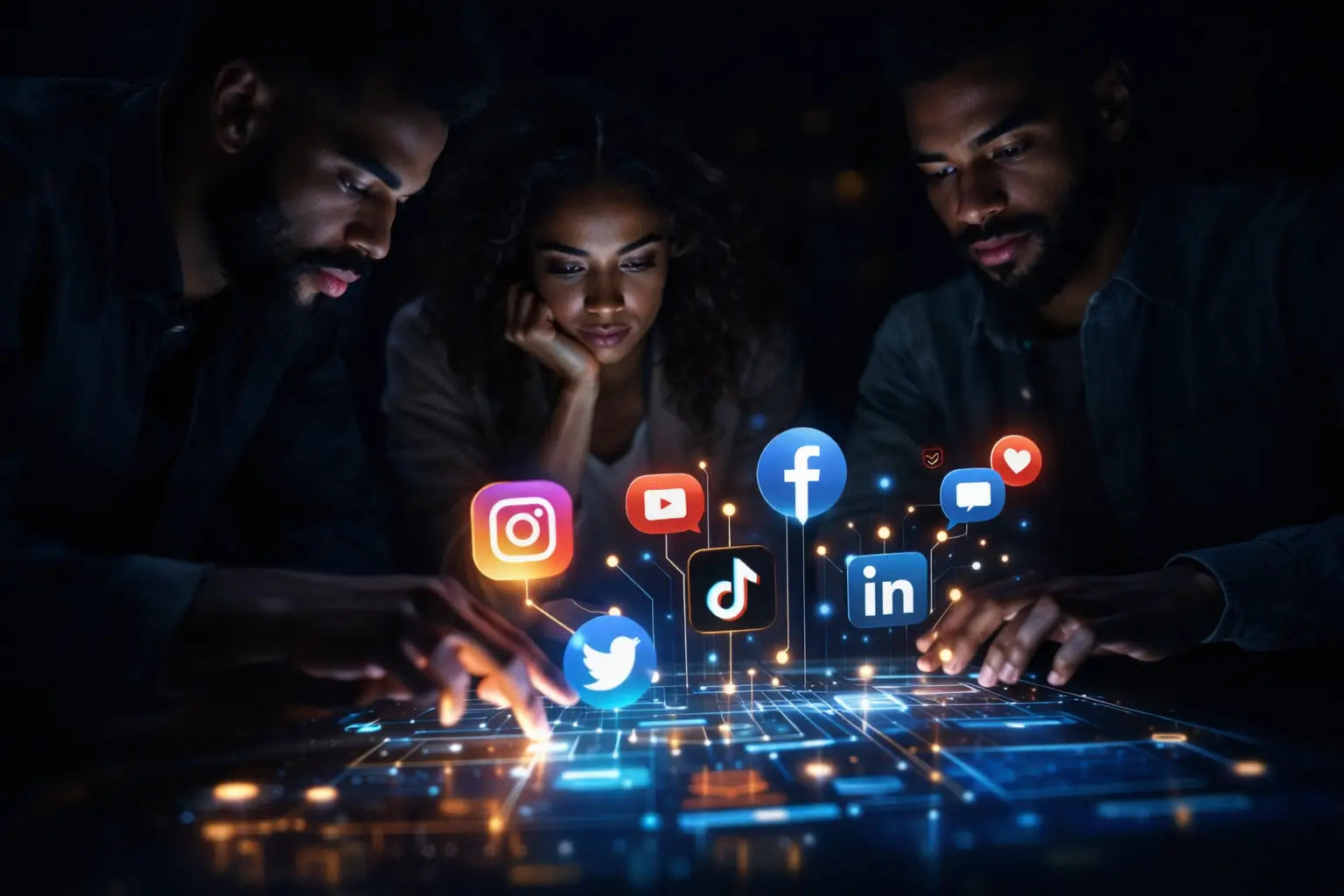 cover obrázek pro social media management